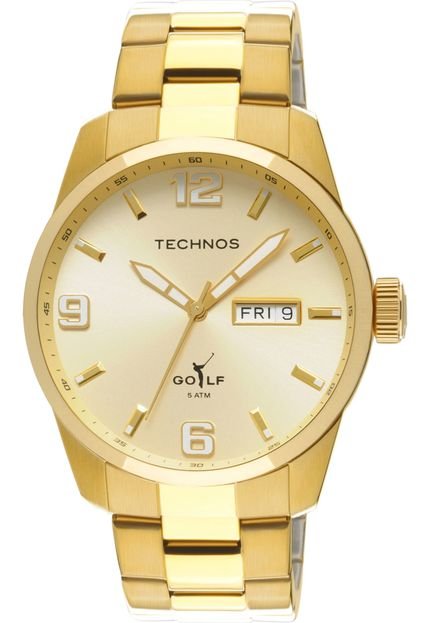Relógio Technos 2305AF/4X Dourado - Marca Technos 
