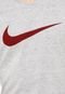 Camiseta Nike Tee-Chest Swoo Cinza - Marca Nike