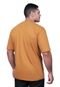 Camiseta Masculina Oversized Marrom Claro - Marca TECHMALHAS