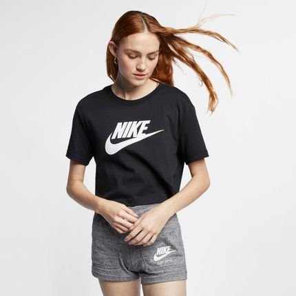 Camiseta Cropped Nike Sportswear Essential Feminina - Marca Nike