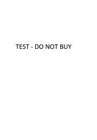 Test - DO NOT BUY