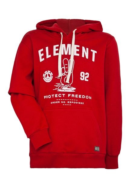 Blusa Element Protect Vermelha - Marca Element