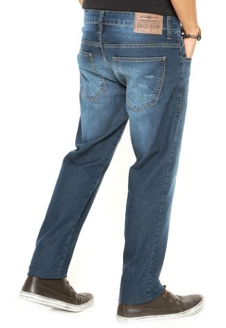 Calça Jeans Colcci Bolsos Azul
