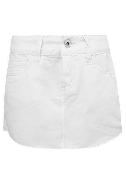 Saia Colcci Fun Clean Off white - Marca Colcci Fun