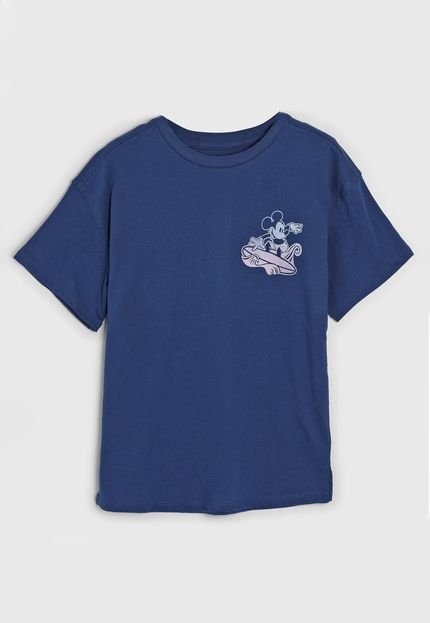 Camiseta Infantil GAP Mickey Mouse Azul - Marca GAP