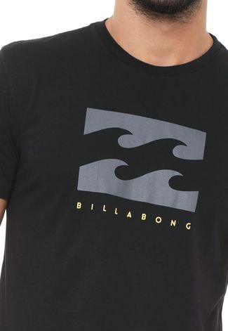 Camiseta Billabong Originals Secret Preta