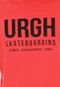 Camiseta Urgh Skateboarding Vermelha - Marca Urgh