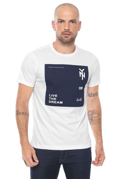 Camiseta Industrie Live The Dream Branca - Marca Industrie