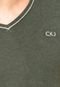 Suéter Calvin Klein Jeans Listra Verde - Marca Calvin Klein Jeans