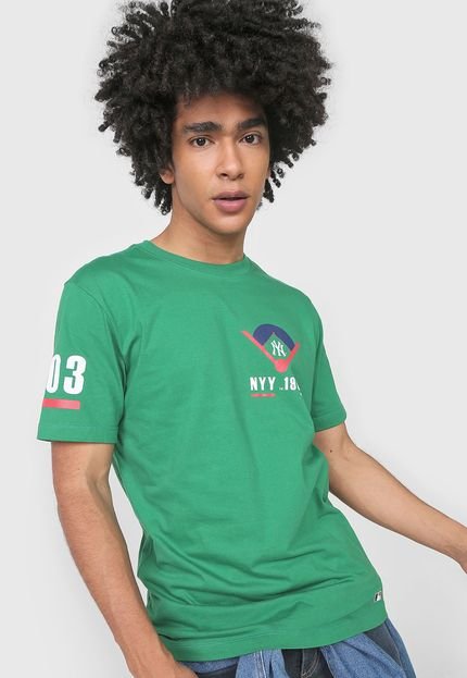 Camiseta New Era Fresh Field Neyyan Verde - Marca New Era