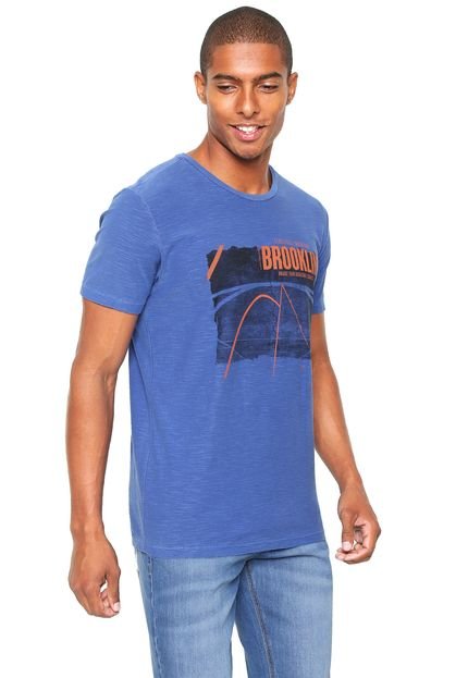Camiseta Calvin Klein Jeans Brooklin Azul - Marca Calvin Klein Jeans