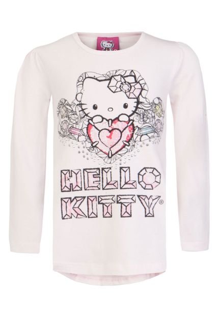 Blusa Hello Kitty Diamante Rosa - Marca Hello Kitty
