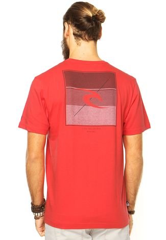 Camiseta MF Rip Curl Vermelha