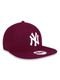 Boné New Era 9fifty Original Fit Sn New York Yankees Vinho - Marca New Era