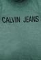 Camiseta Calvin Klein Kids Menino Escrita Verde - Marca Calvin Klein Kids