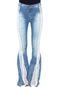 Calça Jeans My Favorite Thing(s) Flare Renda Azul - Marca My Favorite Things