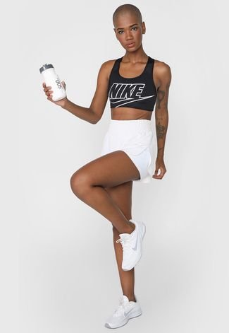 Top Nike Med Futura Bra Preto - Compre Agora