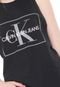 Regata Calvin Klein Jeans Logo Mullet Preta - Marca Calvin Klein Jeans