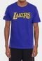 Camiseta NBA Sneakers Los Angeles Lakers Roxa Vanguarda - Marca NBA