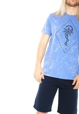 Camiseta Billabong Constrictor Azul