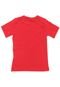 Camiseta Brandili Menino Frontal Vermelha - Marca Brandili