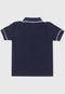 Camisa Polo Infantil Hering Kids Menino Liso Azul Marinho - Marca Hering Kids