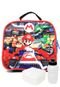 Lancheira DMW Nintendo Mario Cart Vermelha/Preta - Marca DMW