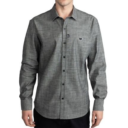 Camisa Lost Manga Longa Basics Sheep WT23 Cinza - Marca ...Lost