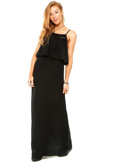 Vestido Redley Longo Tarde Preto - Marca Redley