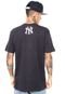 Camiseta New Era Sketch 3 New York Yankees Azul-Marinho - Marca New Era
