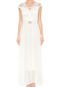 Vestido D.DRESS Longo Guipir Off-White - Marca D.DRESS