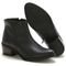 Bota Navit Shoes Com Ziper Cano Curto Com Salto Preto - Marca Navit Shoes