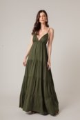 Vestido Noronha Verde Cactus  - Marca VIC BRAND