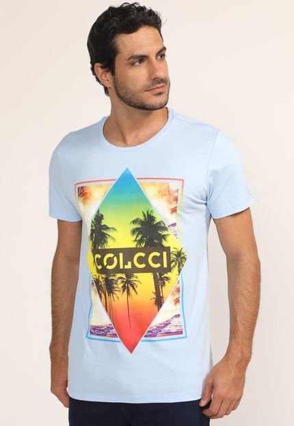 Camiseta Colcci Surf Azul - Marca Colcci