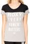 Camiseta Roxy Every Monment Preta/Cinza - Marca Roxy