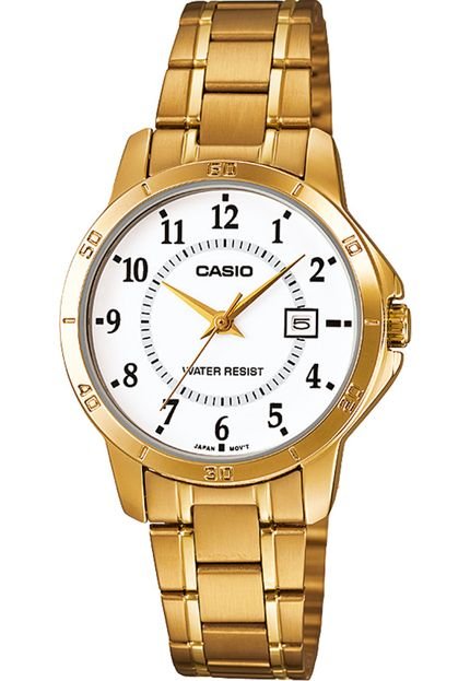 Relógio Casio LTPV004G7BUDF Dourado - Marca Casio