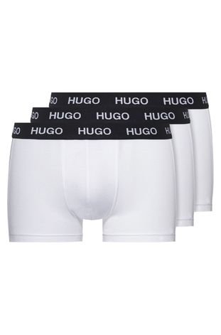 Conjunto 3 cuecas trunk HUGO Branco