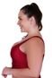 Top Fitness Plus Size 3D Terra e Mar Cropped de Academia Vermelho - Marca TERRA E MAR MODAS