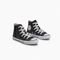 Chuck Taylor All Star Side Zip Material Shine Preto Preto - Marca Converse