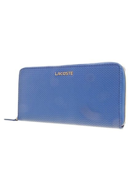 Carteira Lacoste Wallet Azul - Marca Lacoste