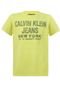 Camiseta Calvin Klein Kids Seventy Verde - Marca Calvin Klein Kids