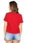 Blusa Cropped Calvin Klein Jeans Estampada Vermelha - Marca Calvin Klein Jeans