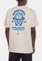 Camiseta NBA Hit The Hoop Bege Vintage - Marca NBA