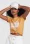 Camiseta Roxy Flowers Amarela - Marca Roxy