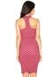 Vestido Colcci Curto Canelado Vermelho - Marca Colcci