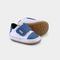 Tênis Infantil Bibi Afeto Joy II Branco e Azul com Tira 14/15 - Marca Calçados Bibi