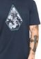 Camiseta Volcom Pyra Azul-Marinho - Marca Volcom