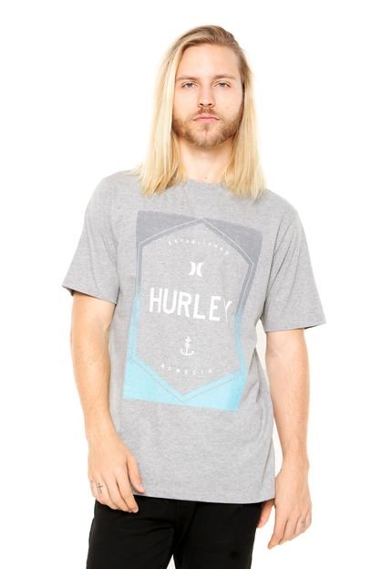 Camiseta Hurley Knocked Out Cinza - Marca Hurley