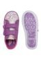 Tênis Skechers Infantil Twinkle Toes Glitter Bow Rosa/Roxo/Prata - Marca Skechers