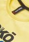 Camiseta Ecko Infantil Estampada Amarela - Marca Ecko